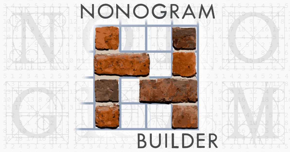 Nonogram Builder: Online tool for creating custom nonogram puzzles and picross games. Convert images to griddlers or design from scratch with automatic hint generation and export options.